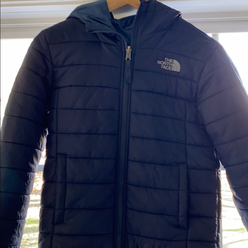 Boys North Face Winter Jacket With Hood